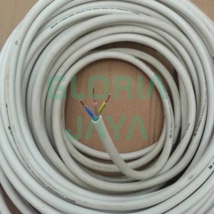 kabel listrik eterna 3 x 1.5 per meter