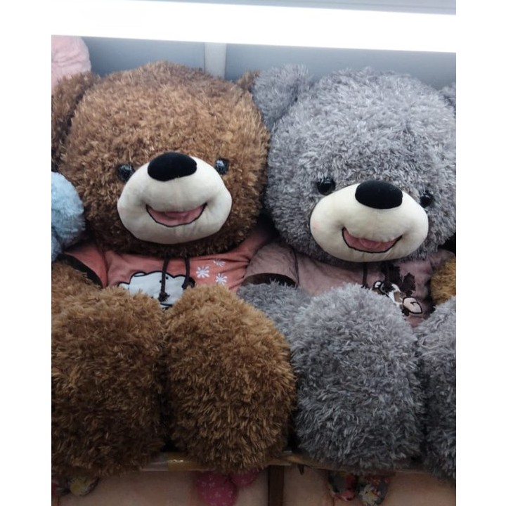 teddy bear besar Cute import hoddy nici panda elephant jerapah kado jumbo