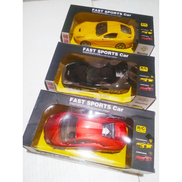 Mobil Remote Control Ferrari F12 Berlinetta Lamborgini Aventador - Rc QD sport car 1:16