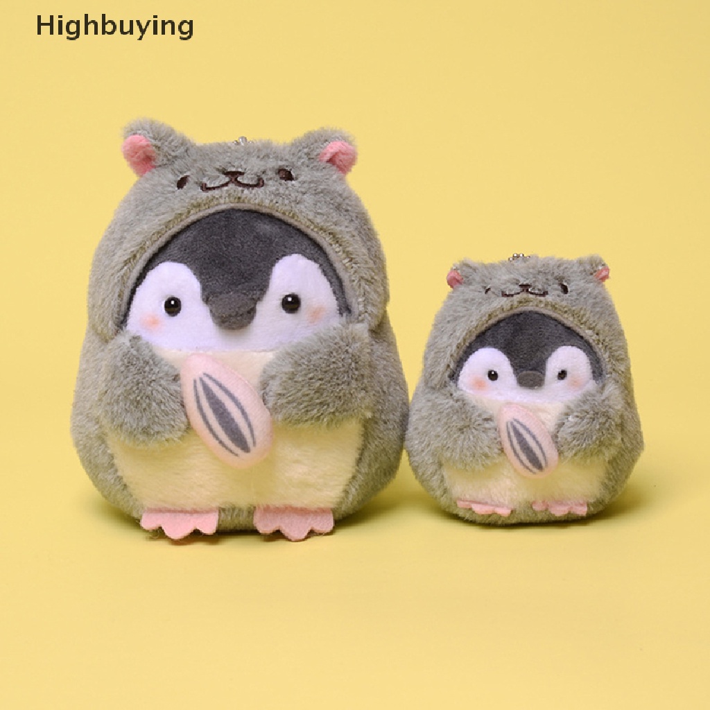 Hbid Gantungan Kunci Boneka Plush Bentuk Penguin / Hamster Lucu Glory