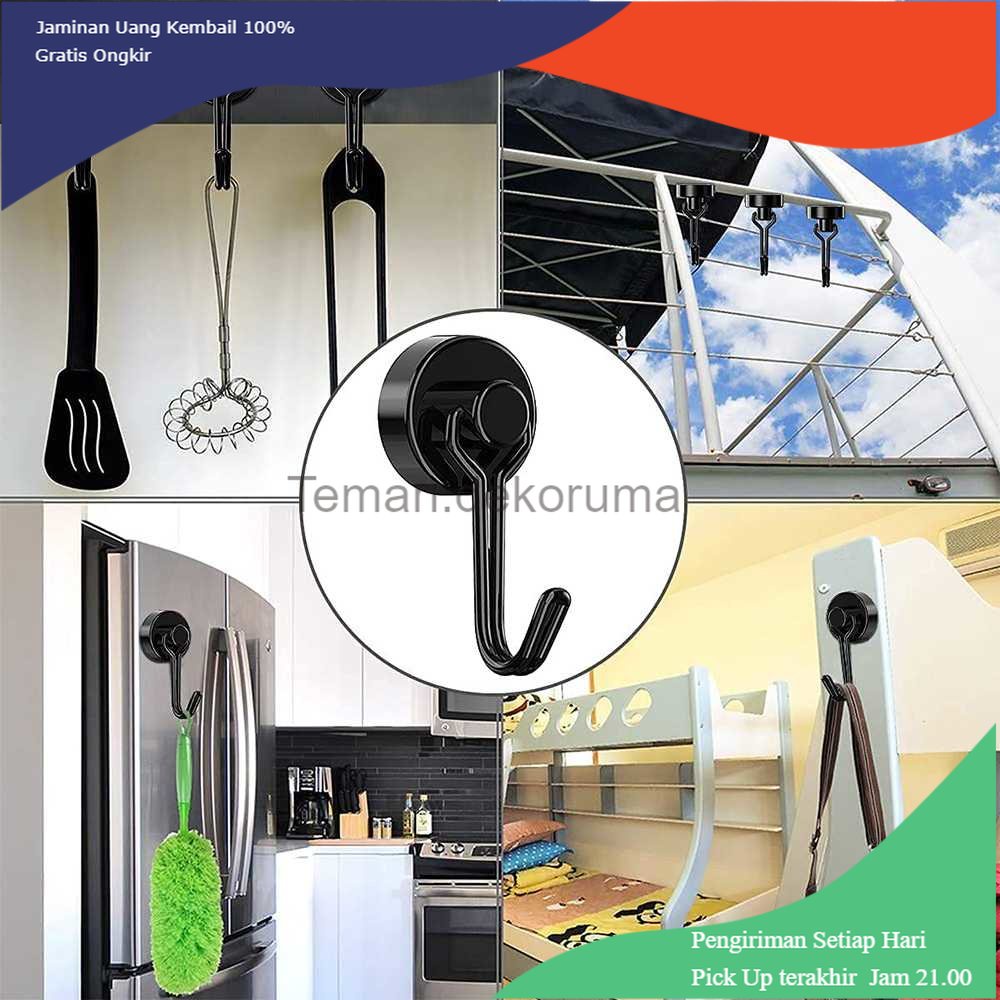 TD - DPR Keenkee Gantungan Dinding Magnetic Hook Wall Hanger Organizer - KE560