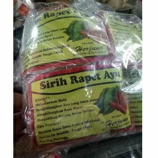 

Wedang Sirih Rapet Ayu 1 pack isi 10 bungkus