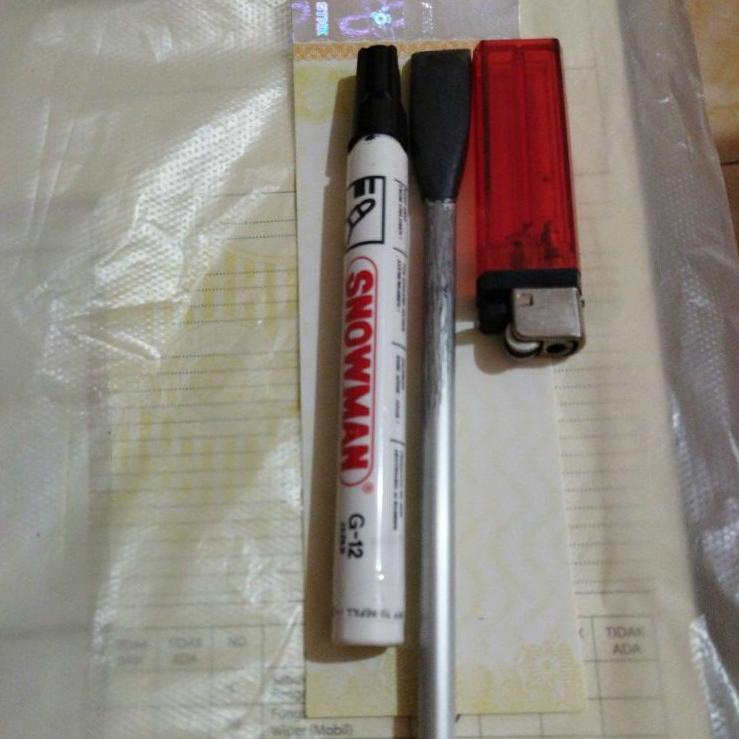 

FRESHH Pensil Bostel Pencil Cek Fisik Pinsil Gesek Nomor Rangka Mesin YYY..