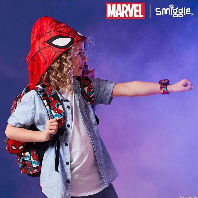 TAS SMIGGLE Marvel Spiderman with Hoodie