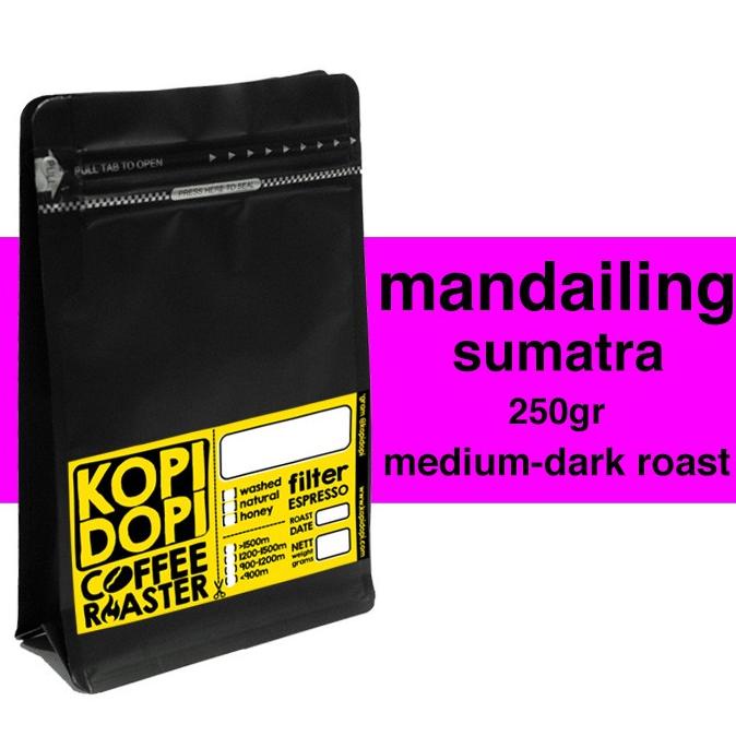 

[ COD ] Kopi Arabika Mandailing 250 gram CUCI GUDANG Kode 1460
