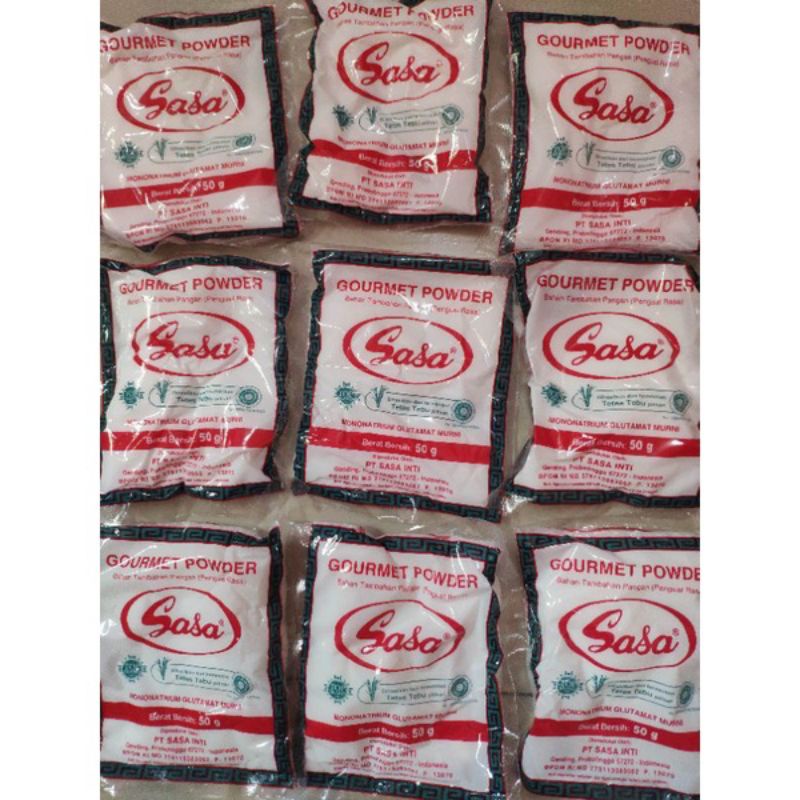 

Sasa Penyedap Rasa 50 Gram Micin Sasa 50 Gram / Gourmet Powder