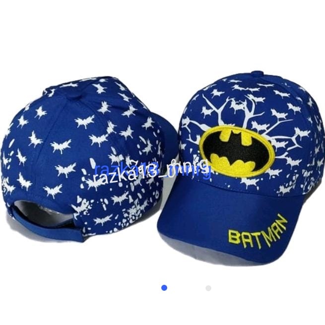 Topi anak laki laki Motif Batman Terbaru dan Termurah