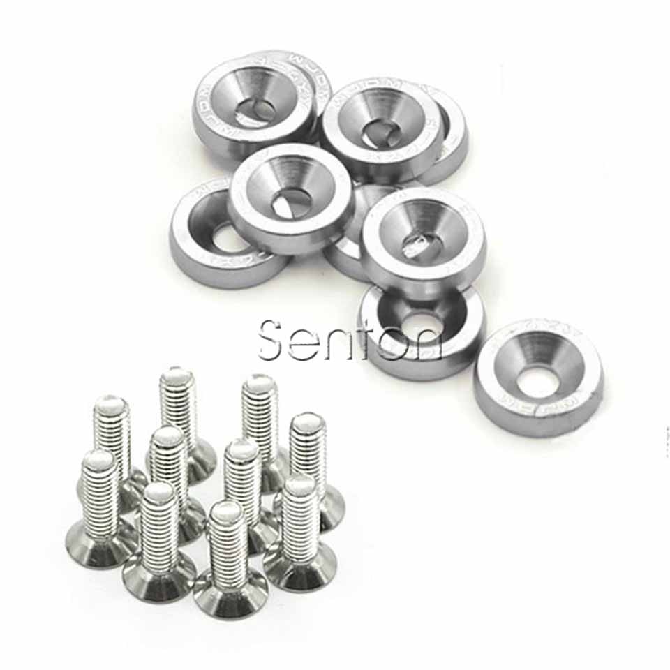 10 pcs Mobil Sekrup Bonnet Gasket Aksesoris Motor Mobil / 10pcs Car Screw Bonnet Gasket Car Motor Accessories