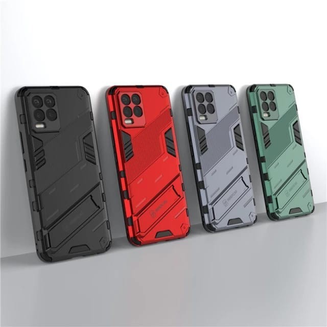 SAMSUNG GALAXY M33 5G / M52 5G / M22 / M32 / A22 4G / 5G SOFT CASE KICKSTAND CYBERPUNK SERIES