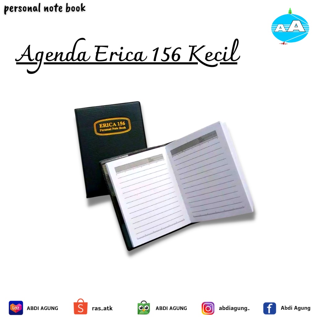 

Agenda kecil erica 156