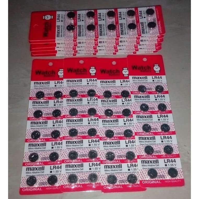 {HMN17} Baterai Kancing bulat LR44 / LR 44