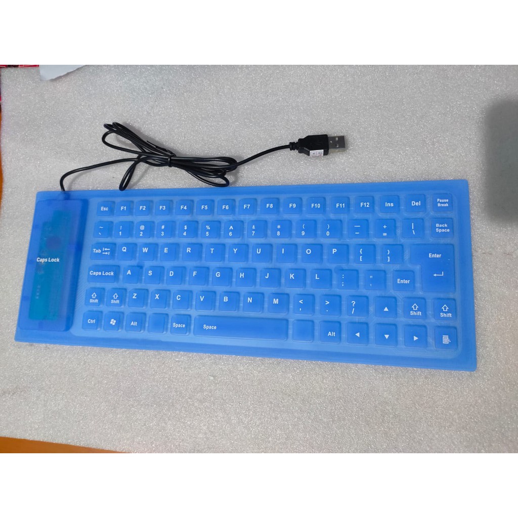 Keyboard Flexibel USB Gulung ANTI AIR