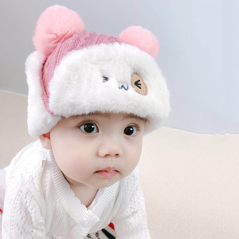 LKM218 TOPI ANAK MOTIF BERKARAKTER TOPI FASHION BABY HAT HANGAT NYAMAN [1KG 11PC] LITTLE KUMA-8