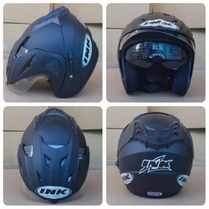 helm ink kw/duplikat jp 8 double visor