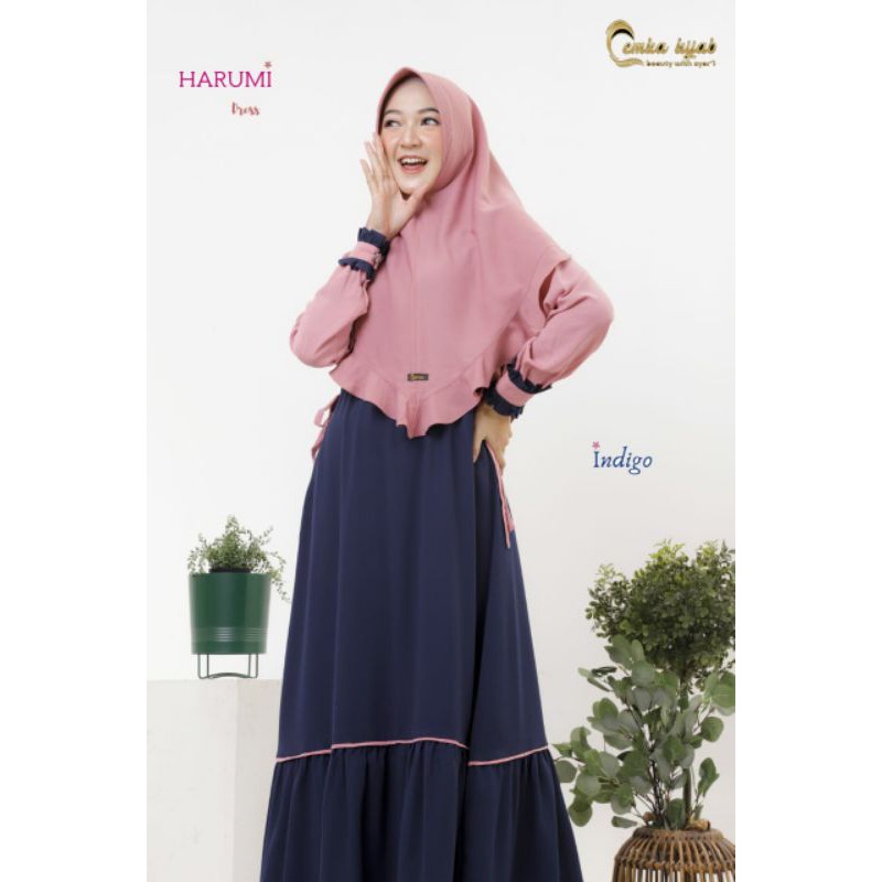HARUMI DRESS SET/DO By EmkaHijab