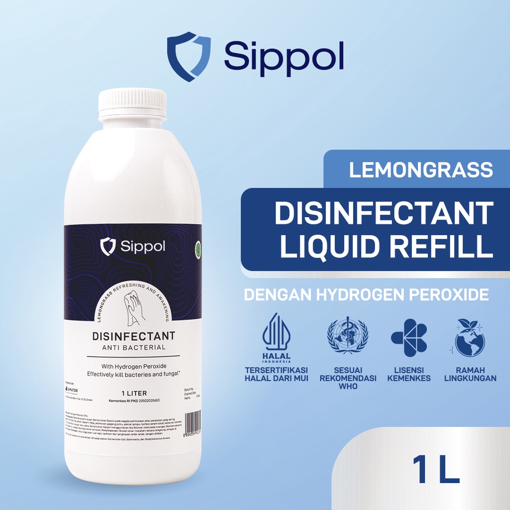 Sippol Disinfectant Refill 1 Liter