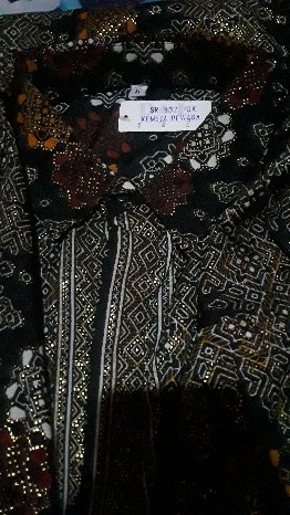 Kemeja Batik Modern New Toraja Prada Foil Premium Model Klep Intip Tgn Pdk(real Pict)