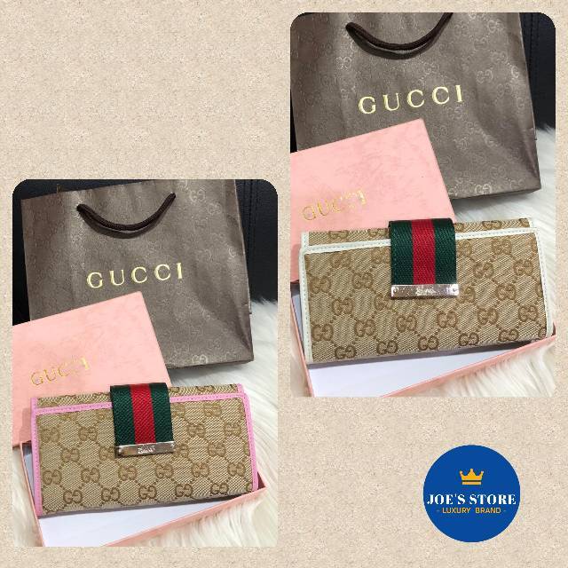 GUCCI Dompet Premium B FREE Box, Paper Bag