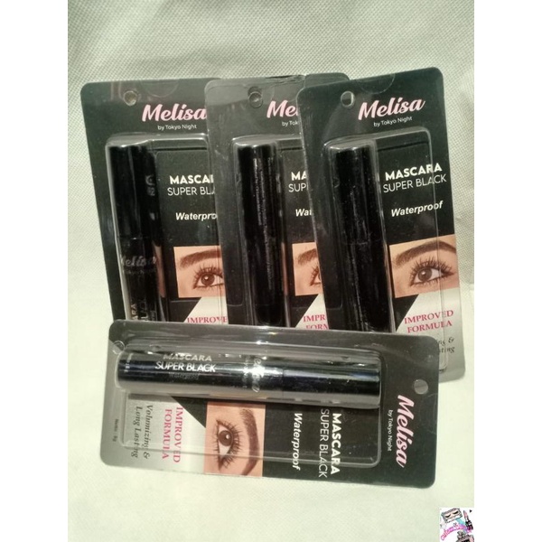 ☃Cutezz_Ching1☃Melisa mascara Super Black Waterproof