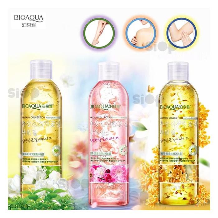 BIOAQUA ABSTRACT FRESH PETALS SHOWER GEL