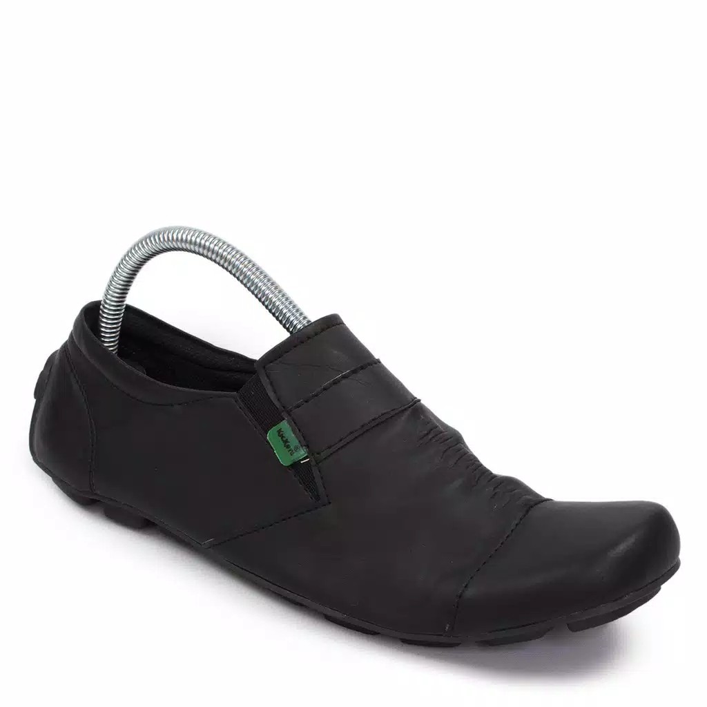 Promoo !!!! Sepatu slip on pria kickers casual slop formal kerja kantor kulit asli santai kuliah