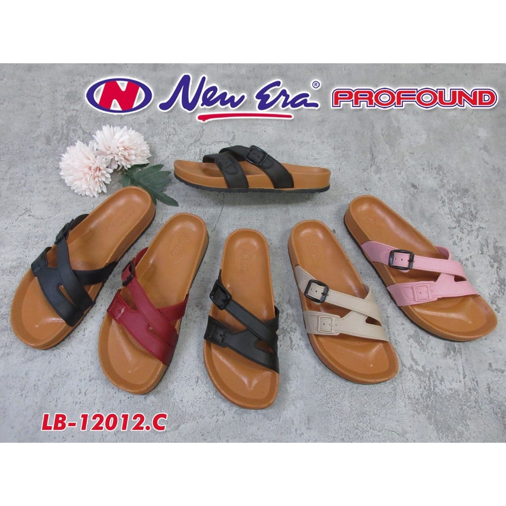 bb NEW ERA LB 12012C Sandal Slop Silang Sandal Cewek Model Baru