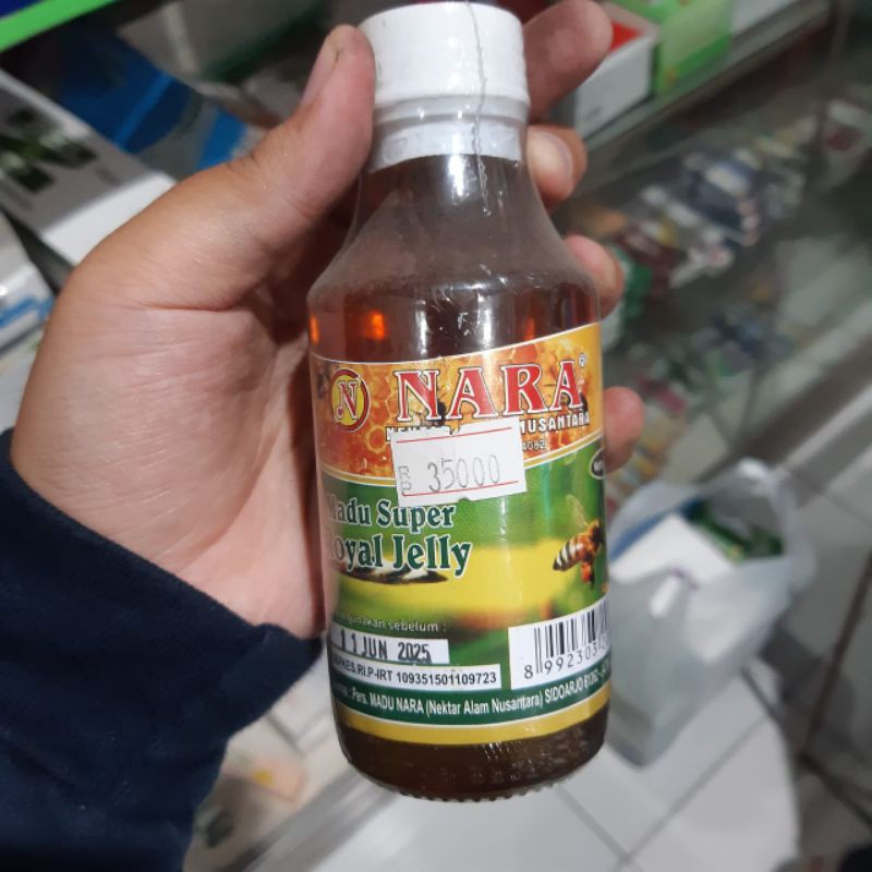 

Madu Asli Madu Super Royal Jelly NARA Nektat Alam Nusantara