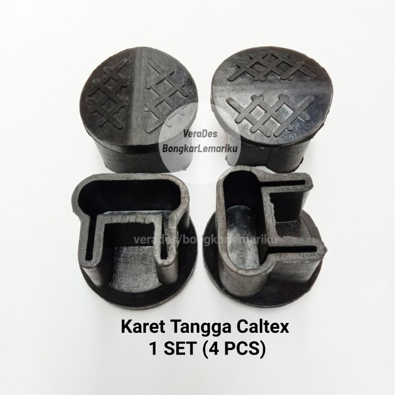 (1 SET / 4PCS) Karet Kaki Tangga Lipat Aluminum Caltex