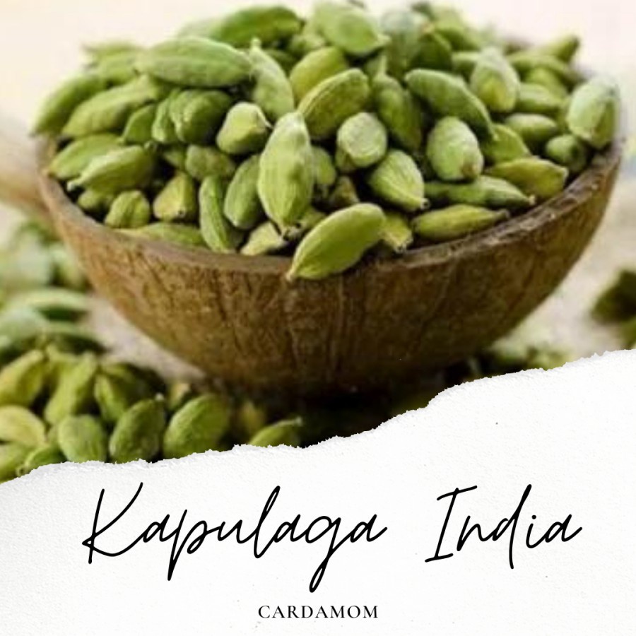 

Kapulaga_Akbar/Kapulaga_Hijau/Green Gardamoms 100gr