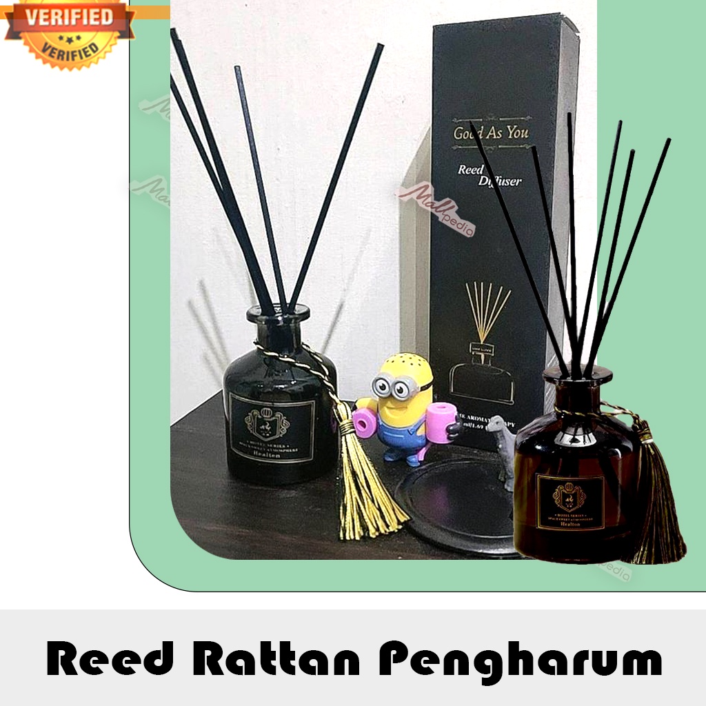 SH8 HUMI Black Rose Parfum Ruangan Kamar Kantor Aroma Diffuser Reed Sticks Rattan Ball Royal Didi Parfum Ruangan Aroma Diffuser Reed Rattan Sticks Taffware ZUOHE Parfum Ruangan Aroma