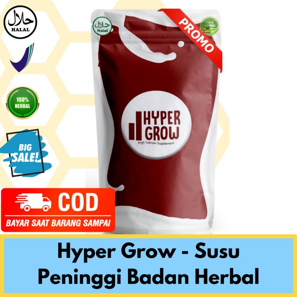 

[BISA COD] Peninggi Badan Hypergrow | Murah Original Terbaik BPOM | Kapsul Susu | Super Grow Up | USA
