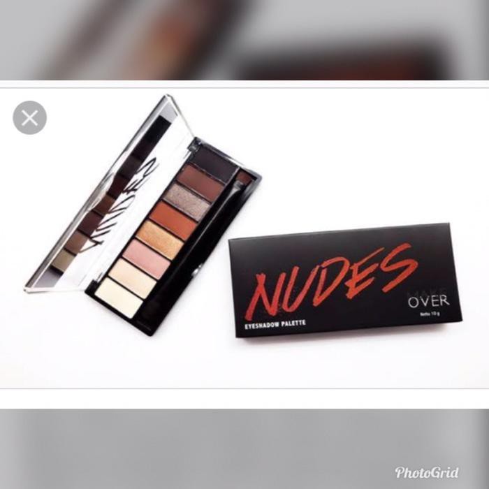 Make over eyeshadow nudes palette