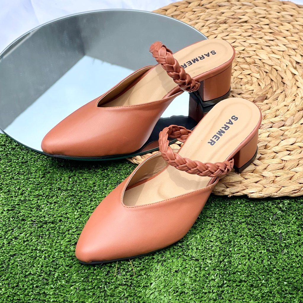 SARMER - RAHELIA HEELS BROWN