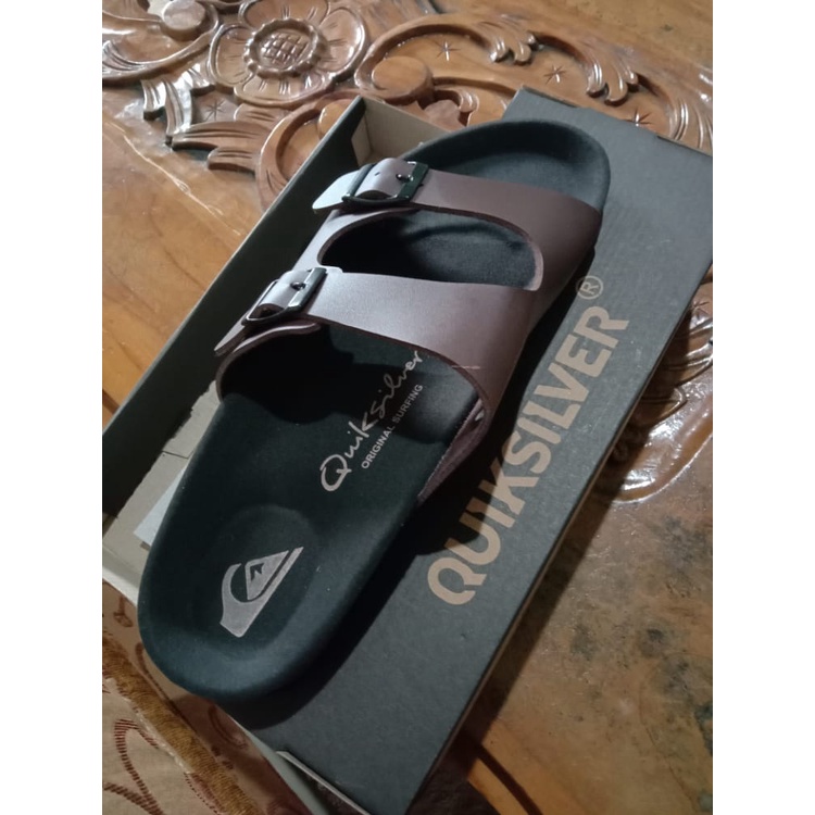 SANDAL PRIA WANITA QUICKSILVER ORIGINAL IMPORT SENDALTERLARIS SENDAL SANTAI SENDAL MURAH BERKUALITAS