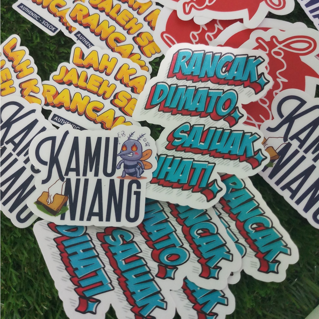 

CUSTOM CUTTING STICKER - Sticker Distro, Sticker Toko - VINYLL