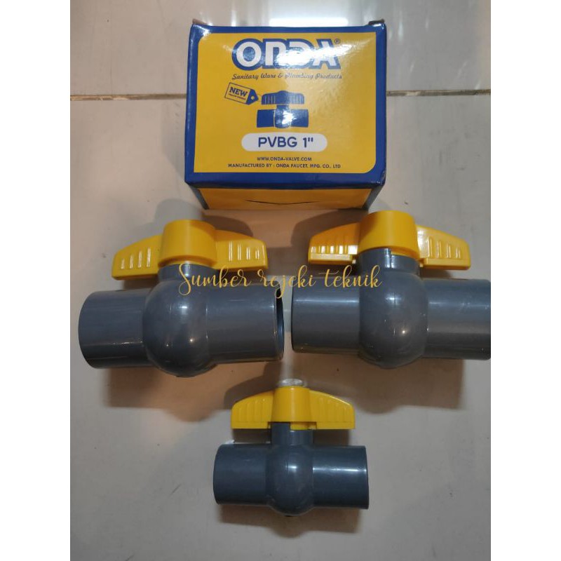 Stop Kran PVBG Onda 1 inch