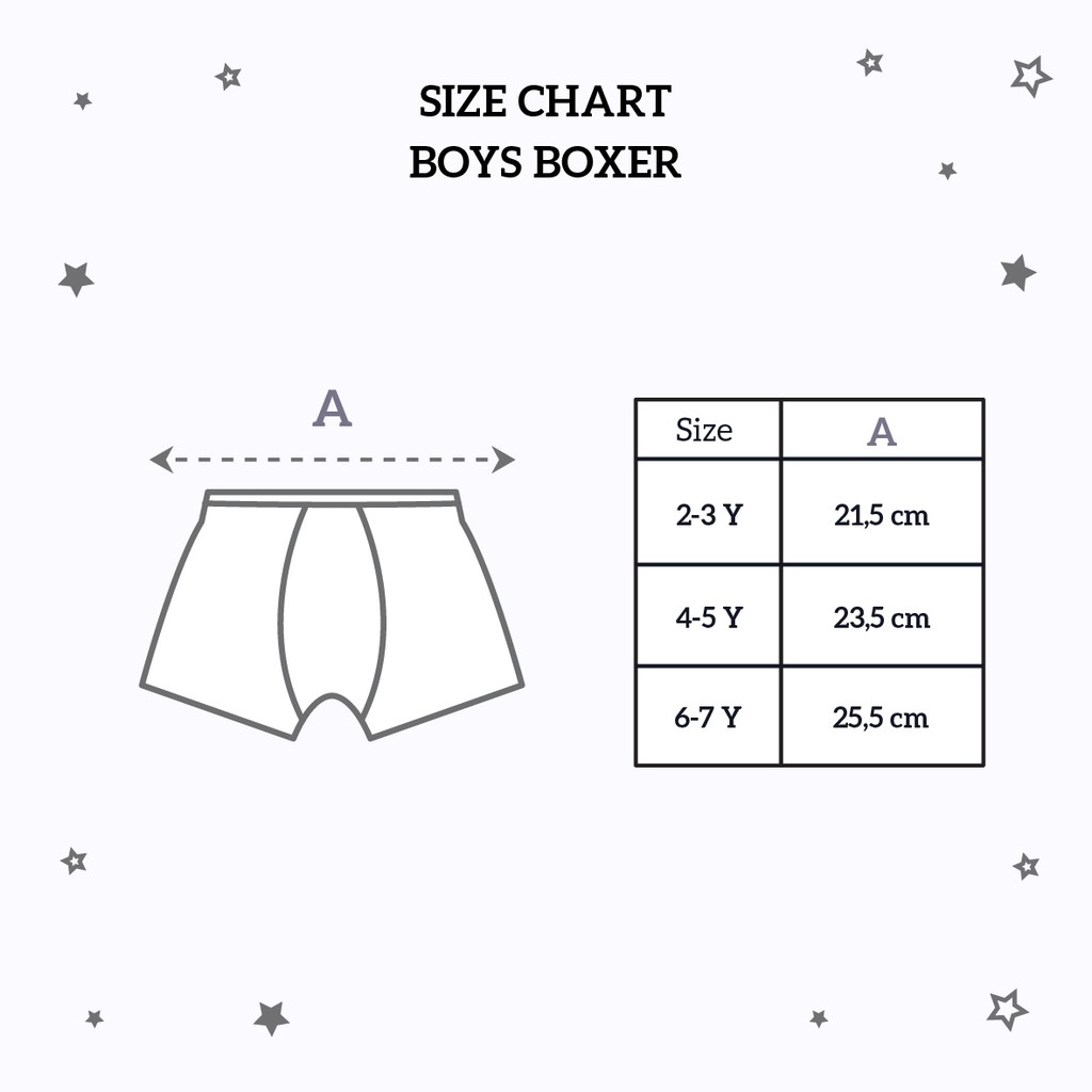 Little Palmerhaus Celana Dalam Anak Girls Shortie / Boys Boxer  2-7 Thn