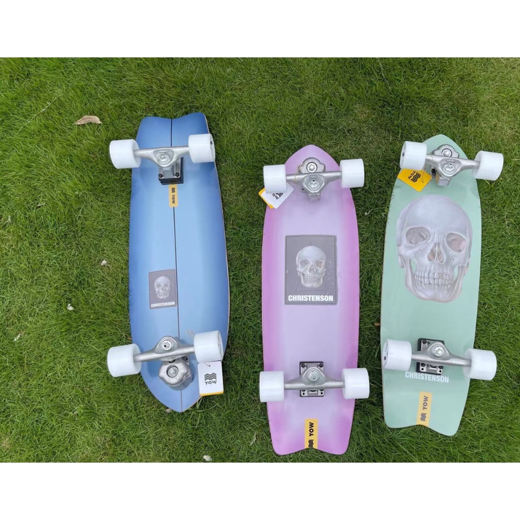 Yow SET Papan Seluncur / SKATEBOARD Kualitas Tinggi Untuk OUTDOOR