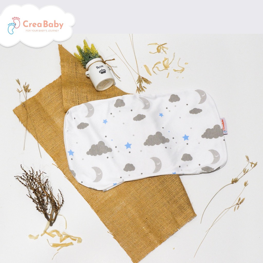 NEW! SARUNG BANTAL BAYI KATUN |CREA BABY PATTERN SERIES PILLOW CASE | Sarung Bantal Bayi lucu