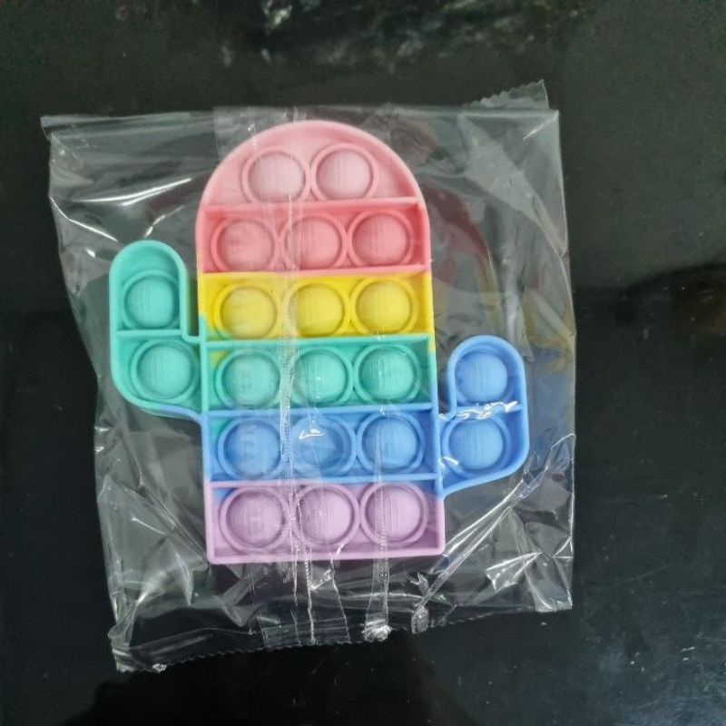 POP IT FIDGET TOY / POP IT PREMIUM ADA EMBOSSNYA / POP IT MURAH / POP IT FIDGET TOYS-Kaktus