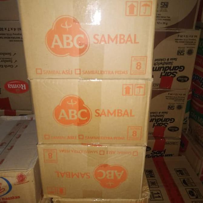 

Dijual Saos Sambal Abc (8Gr/Sachet-Dus An) Terlaris
