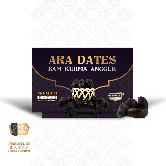 

Kurma Terbaru - Kurma Bam Ara Dates Premium Kemtan Perkarton