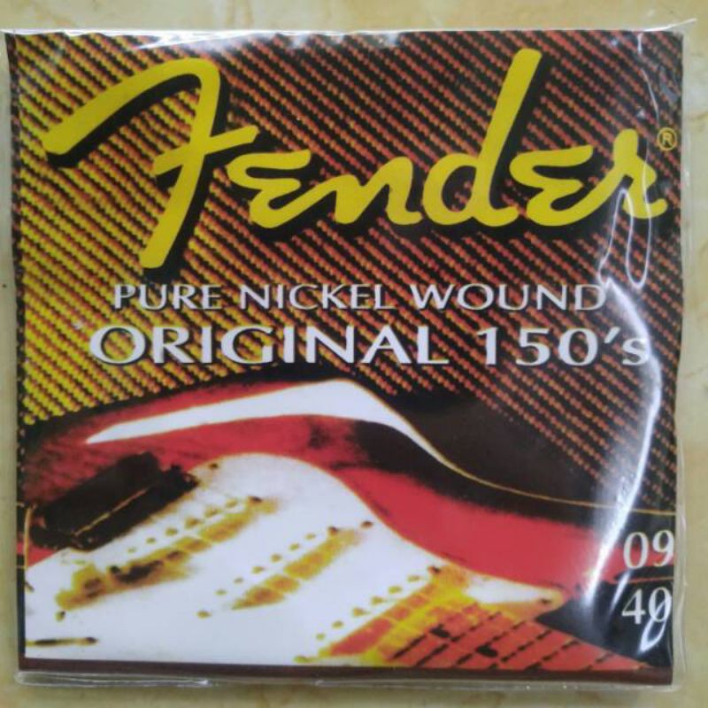 senar fender 0.09 .dan 0.08