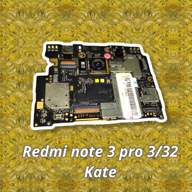 mesin kate redmi note 3 se