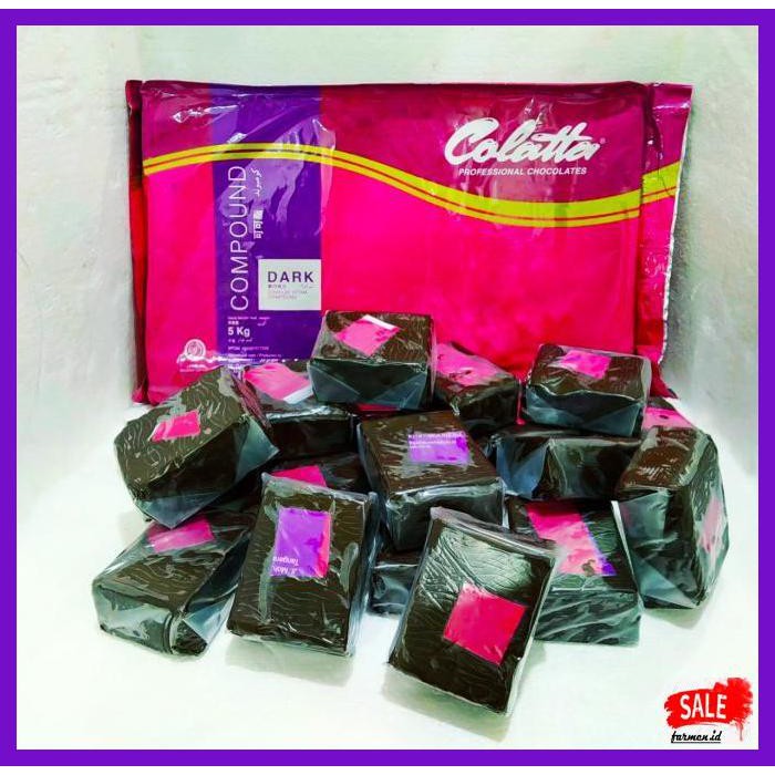 

SAKMACOKLAT- COLATTA DARK COKLAT COMPOUND REPACK 245 - 255 GR -MAKANAN-MINUMAN.