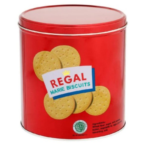 

REGAL MARIE BISCUITS KALENG 550GR