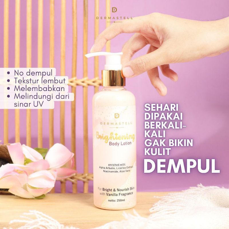 DERMASTEL BRIGHTENING LOTION 60 ML (SHARE IN JAR)