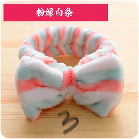 ⭐Bobastore⭐ Bando Korea Fashion Rambut Pita Bendo Elastis Wanita Rajut Anak Hairband Bandana Motif R027-BANDO MOTIF PITA 3