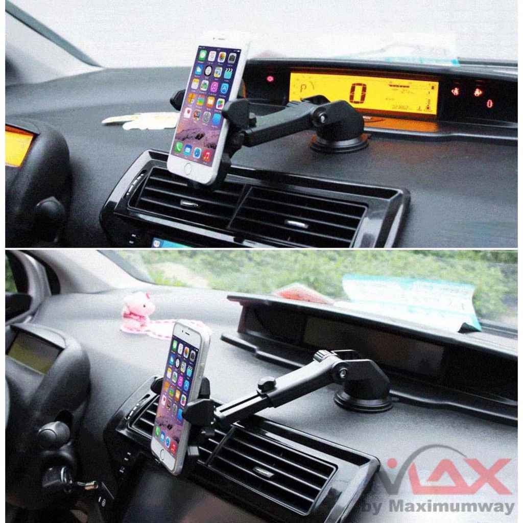 Holder HP untuk mobil Car Holder for HP Smartphone with Suction Cup android iphone Windshield Gravity Sucker Car Phone Holder Car Phone Mount Universal Car Phone Holder with Dashboard Air Vent Windshield Cell Phone Holder for iPhone Android