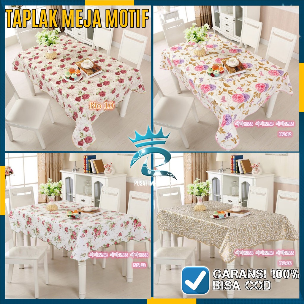 COD Taplak meja taplak meja makan taplak meja makan anti air taplak meja plastik alas meja makan